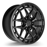AW09 Forged Wheels for Tesla Cybertruck 20" / 9.0" +55 / Satin Black render