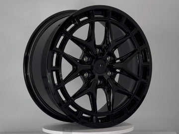 AW09 for Tesla Cybertruck 20x9 Inch +55 Offset Forged Wheels Gloss Black