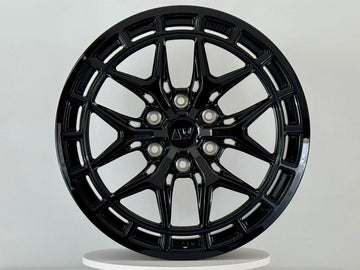 AW09 for Tesla Cybertruck 20x9 Inch +55 Offset Forged Wheels Gloss Black