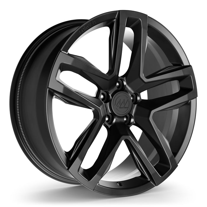 AW10 Forged Wheels for Rivian R2 20" / 8.5" +38 / Satin Black render
