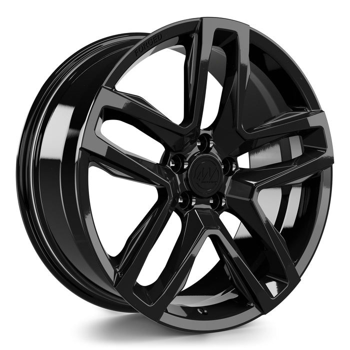 AW10 Forged Wheels for Rivian R2 20" / 8.5" +38 / Gloss Black render
