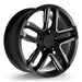 AW10 Forged Wheels for Rivian R1T/R1S 20x9.0" +40 / Satin + Transparent Black render