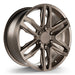 AW10 Forged Wheels for Tesla Cybertruck 20" / 9.0" +55 / Satin Smoke Bronze render