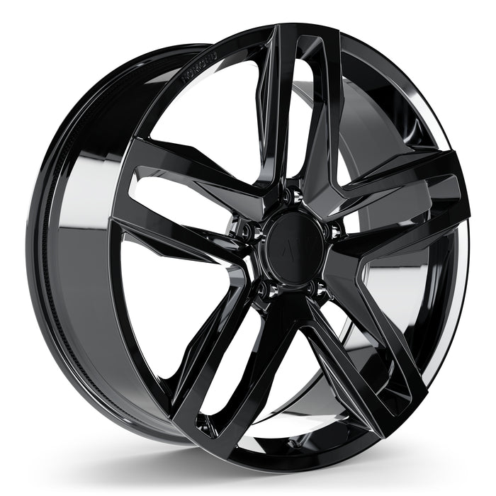 AW10 Forged Wheels for Rivian R1T/R1S 22x8.5" +45 / Titan render