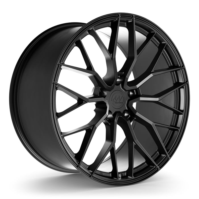 AW11 Forged Wheels for Porsche Cayenne (E3) 22x11.5" +51 / Satin Black render