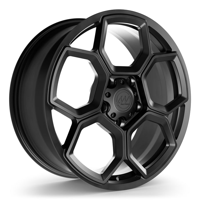 AW13 Forged Wheels for Rivian R1T/R1S 20" / 8.5" +48 / Satin Black render