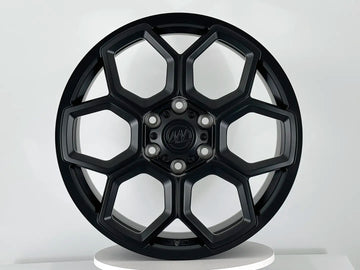 AW13 for Tesla Cybertruck 22x9.0 Inch +55 Offset Forged Wheels Satin Black