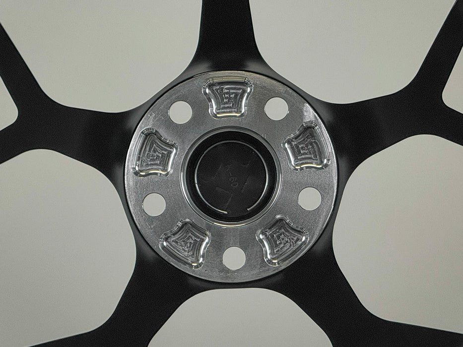 AW14 for Tesla Model 3/Y 19x9.5 Inch +35 Offset Forged Wheels Satin Black