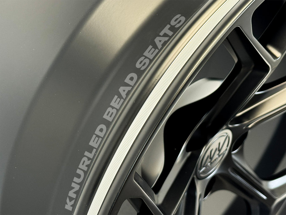 AW14 for Tesla Model 3/Y 19x9.5 Inch +35 Offset Forged Wheels Satin Black