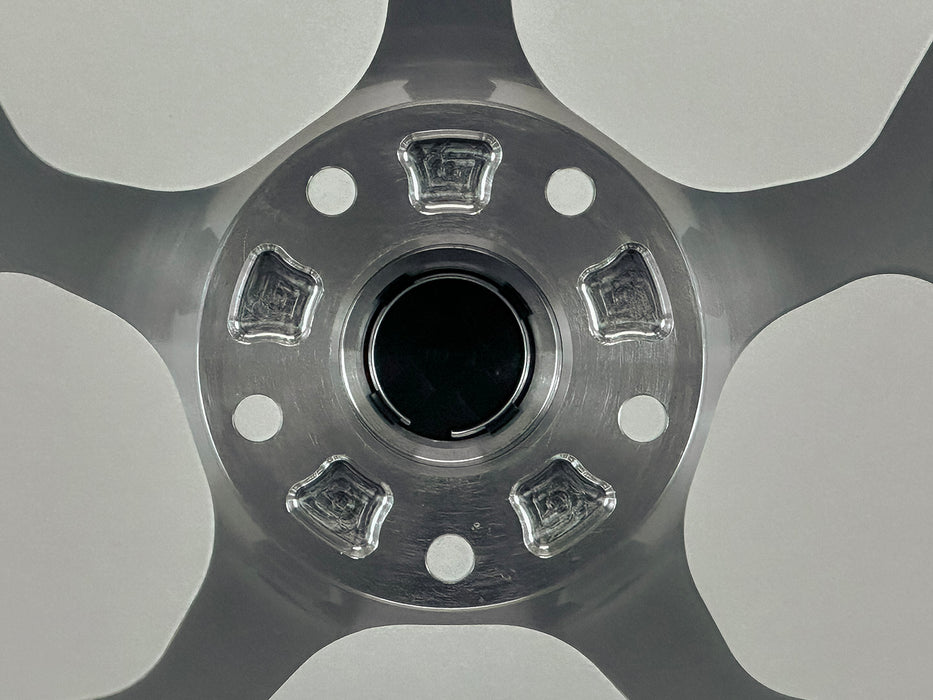 AW14 for Porsche Taycan 20x11 inch +50 Offset Forged Wheels Brushed Silver