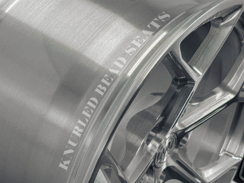 AW14 for Porsche Taycan 20x11 inch +50 Offset Forged Wheels Brushed Silver