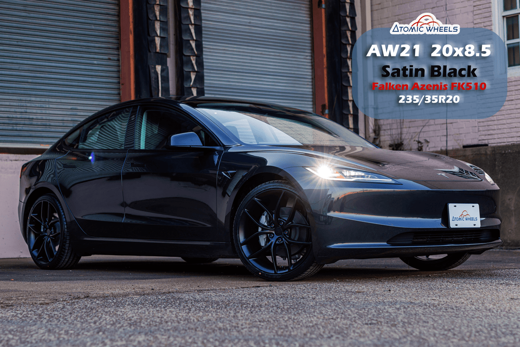 AW21 for Tesla Model 3/Y 18x8.5" +35 Satin Black