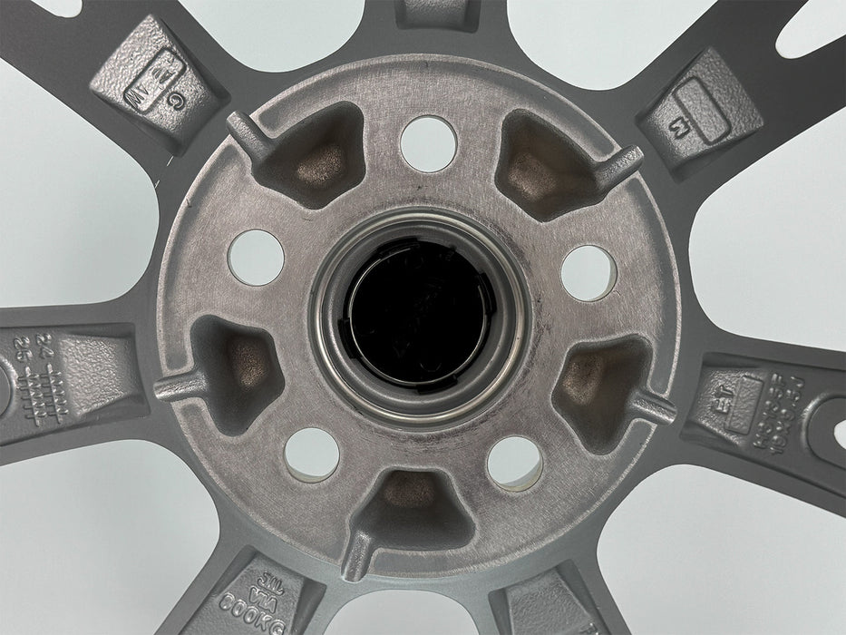 AW23 19" Flow Form Wheels for Tesla Model 3/Y Satin Silver (Set of 4)