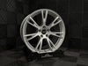 AW23 19" Flow Form Wheels for Tesla Model 3/Y Satin Silver (Set of 4)