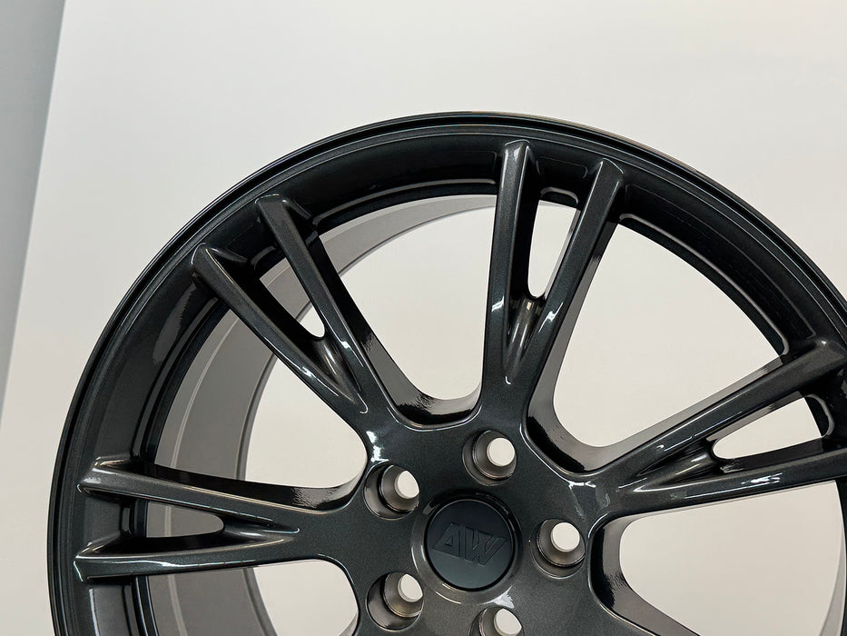 AW23 for Tesla Model 3/Y 19x9.5 Inch +45 Offset Flow Form Wheels Gunmetal