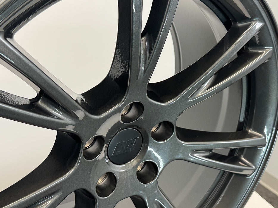 AW23 for Tesla Model 3/Y 19x9.5 Inch +45 Offset Flow Form Wheels Gunmetal