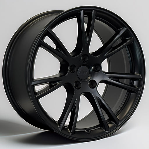 AW23 for Tesla Model 3/Y 19x9.5 Inch +45 Offset Flow Form Wheels Satin Black