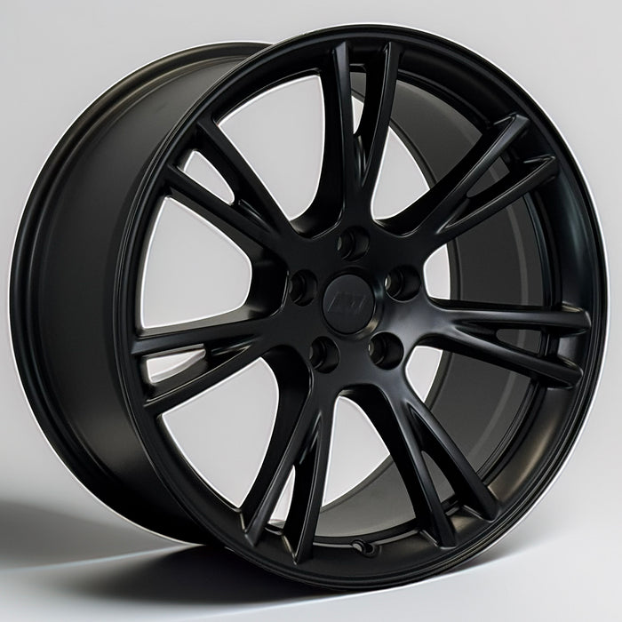 AW23 for Tesla Model 3/Y 19x9.5 Inch +45 Offset Flow Form Wheels Satin Black