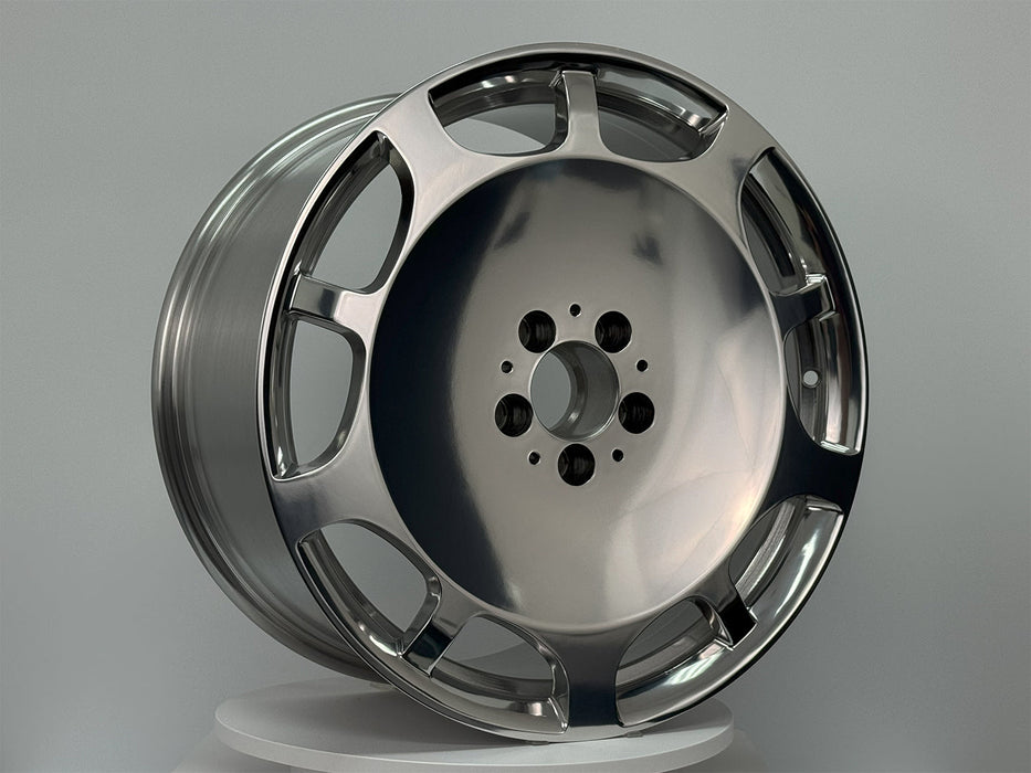 AW44 19" Polished Flow Form Wheels for Mercedes C/E/S-Class (Set of 4)