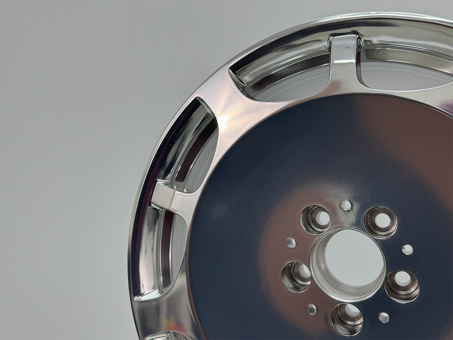 AW44 19" Polished Flow Form Wheels for Mercedes C/E/S-Class (Set of 4)