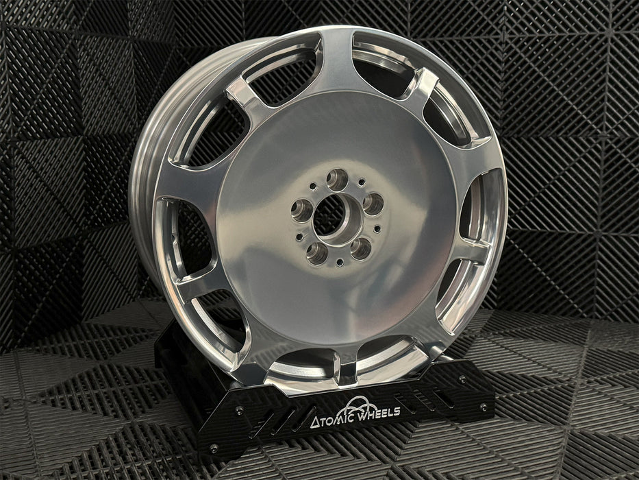 AW44 19" Polished Flow Form Wheels for Mercedes C/E/S-Class (Set of 4)