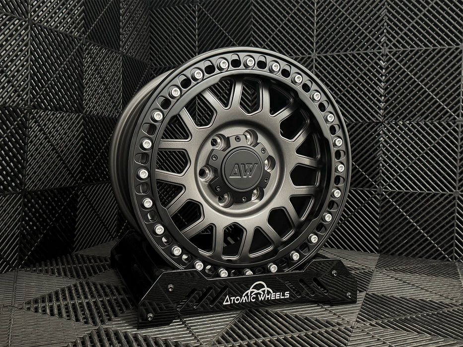 AWB2 for Ford F-150 Raptor 17x9.0 Inch +30 Offset Forged Wheels Satin Gunmetal