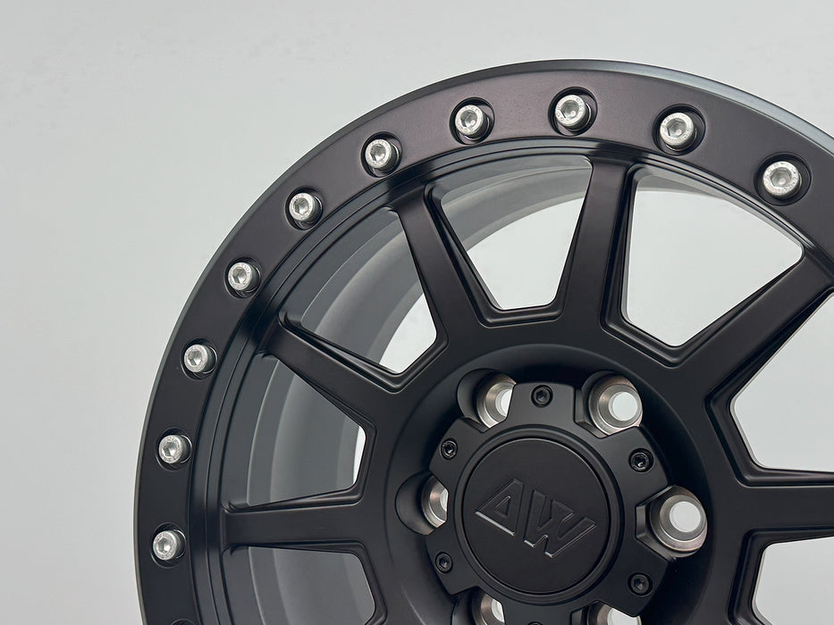 AWB4 for Ford F-150 Raptor 17x9.0" Satin Black