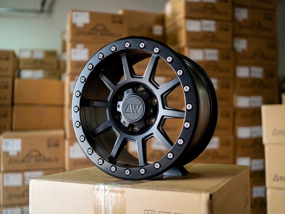AWB4 for Ford F-150 Raptor 17x9.0" Satin Black