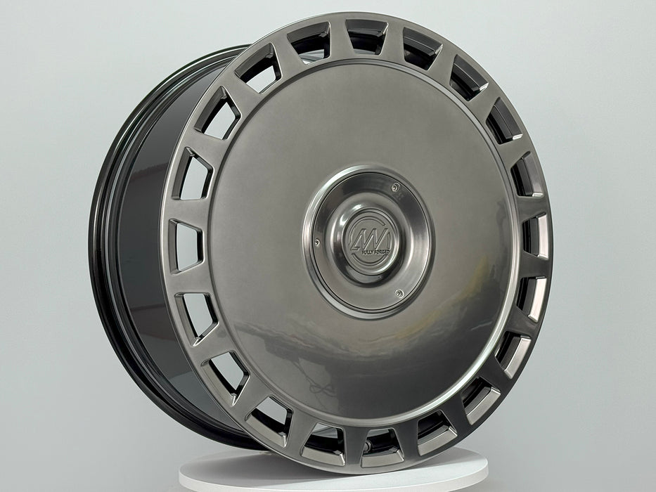 AWD for Tesla Cybertruck 22x9.0 Inch +55 Offset Forged Wheels Titan
