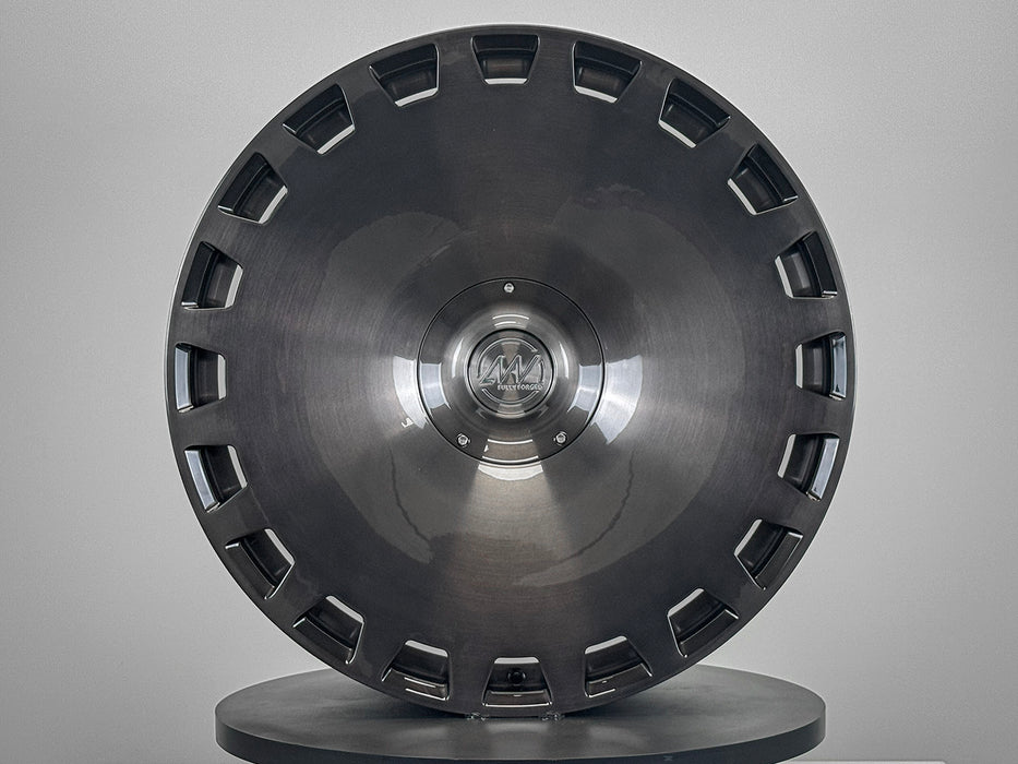 AWDF for Range Rover Sport L461 24x10 Inch +35 Offset Forged Wheels Gloss Brushed Grey