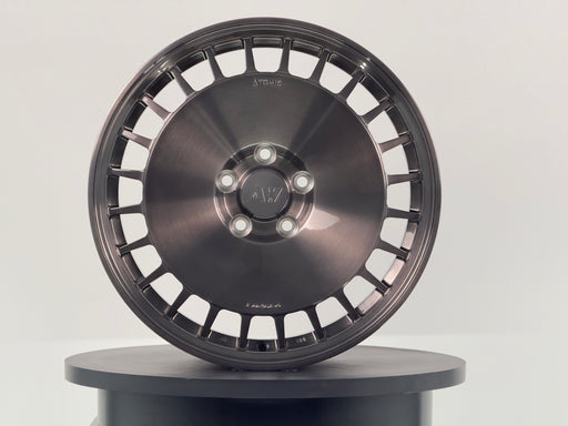 AWDX Forged Wheel for Tesla Model 3/Y — 18"x8.5" Gloss Brushed Grey | Outlet Demo 8/10