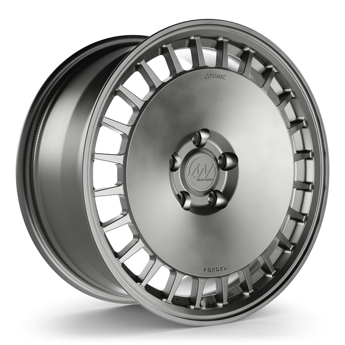 AWDX Forged Wheels for Tesla Model 3/Y 18" / 8.5" + 30 / Satin Gunmetal render