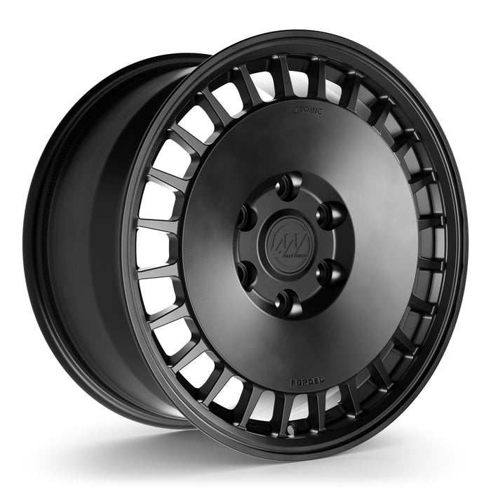AWDX Forged Wheels for Tesla Cybertruck 18" / 9.0" +40 / Satin Black render