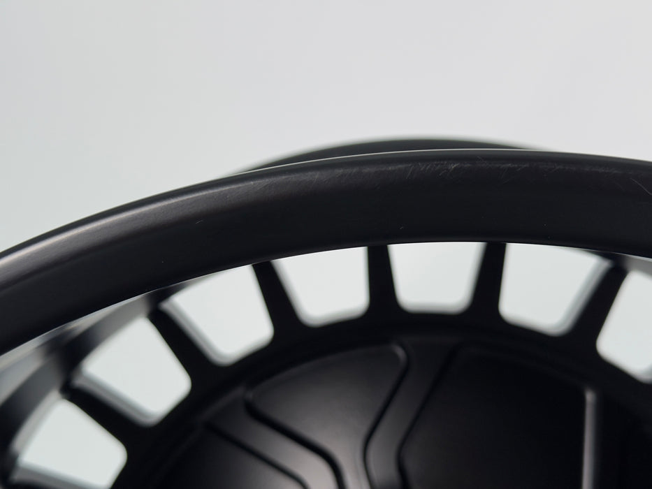 AWDX 19"x9.5" Satin Black demo wheel for Tesla Model 3/Y — actual unit