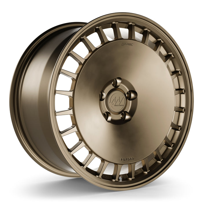 AWDX Forged Wheels for Tesla Model 3/Y 19" / 9.5" + 30 / Satin Bronze render