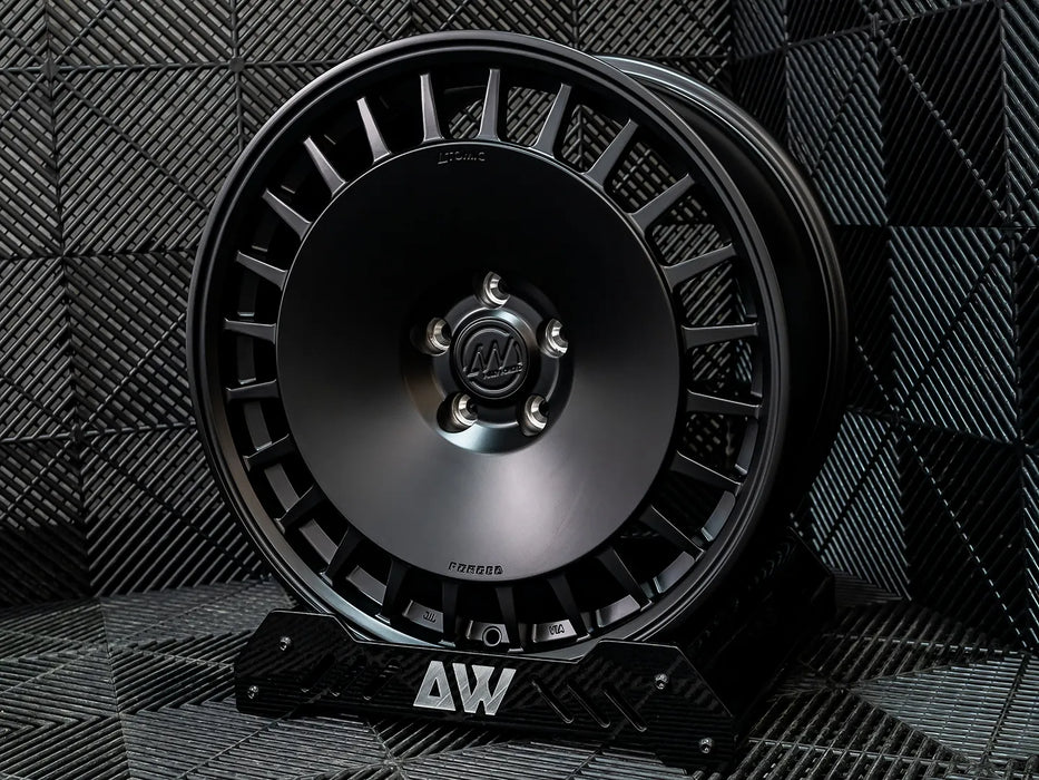 AWDX for Tesla Model S/X 20x9.5 Inch +30 Offset Forged Wheels Satin Black