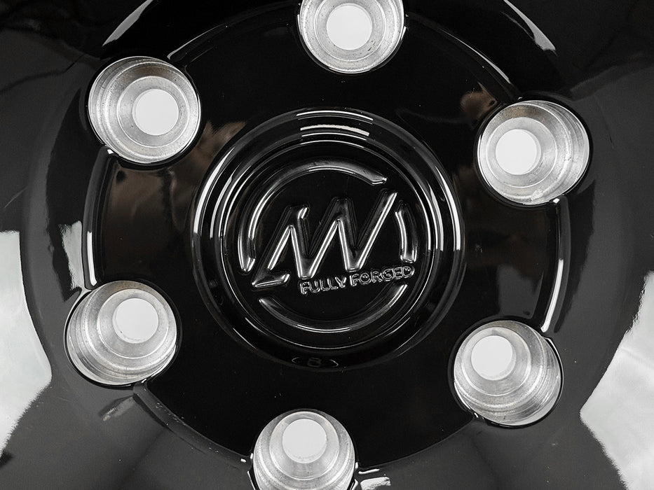 AWDX for Cadillac Escalade and Chevrolet Tahoe 24x10 Inch +18 Offset Forged Wheels Gloss Black