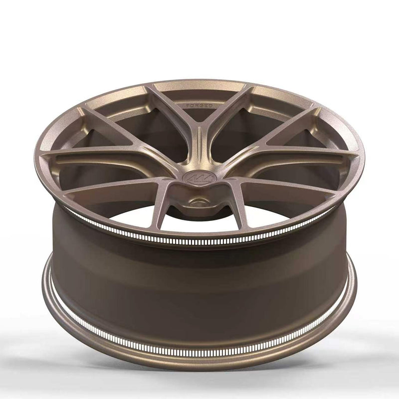 AWZZ Forged Wheels for Tesla Model S/X - 20" / 9.0" +34 / Satin Bronze