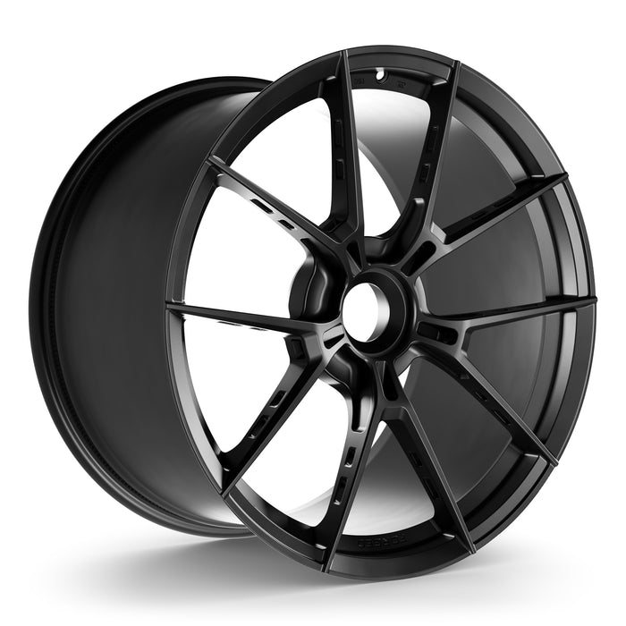 AWS Forged Wheels for Porsche 911 (992) 21" / 12" +60 / Satin Black render