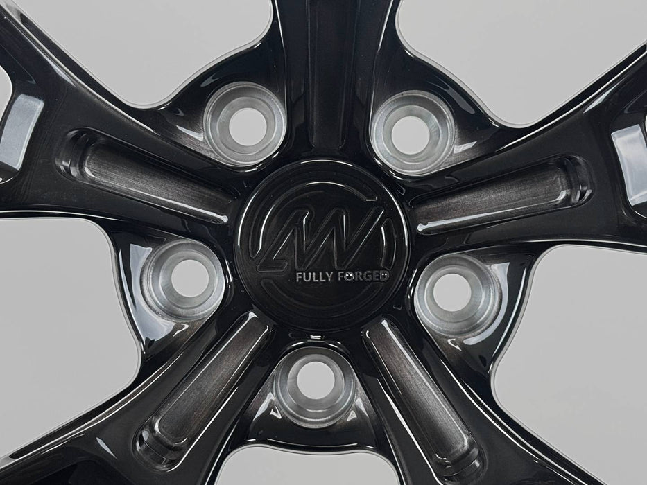 AWS for BMW M2/M3/M4 20x10 Inch +12 Offset Forged Wheels Gloss Brushed Black