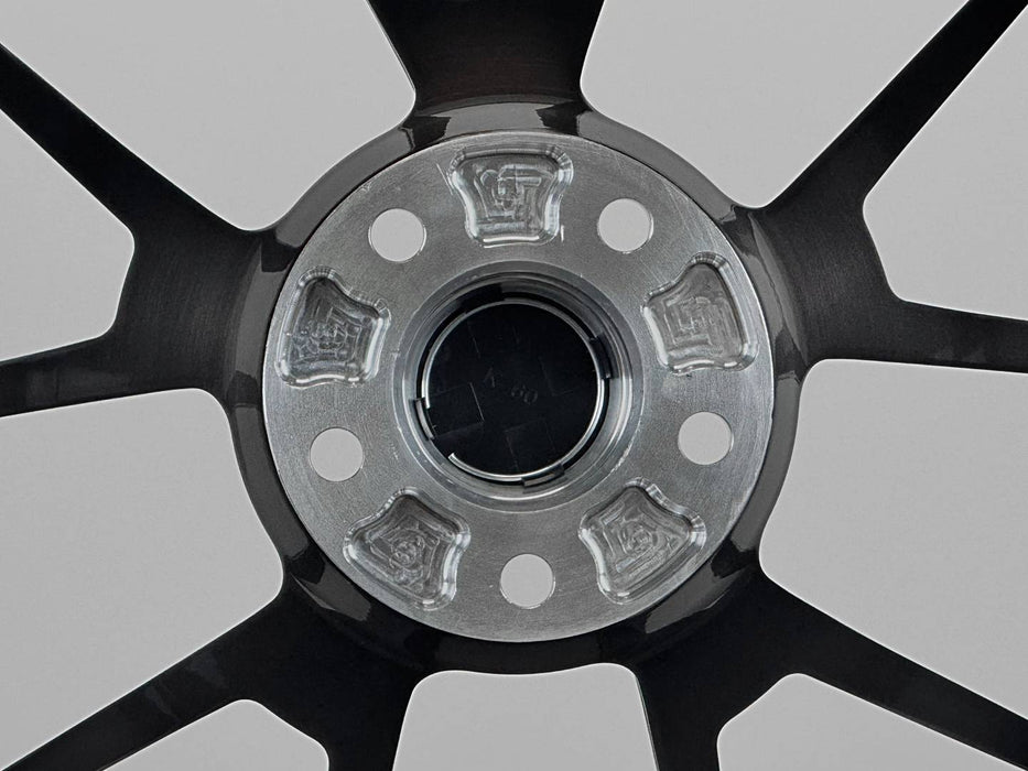 AWS for BMW M2/M3/M4 20x10 Inch +12 Offset Forged Wheels Gloss Brushed Black