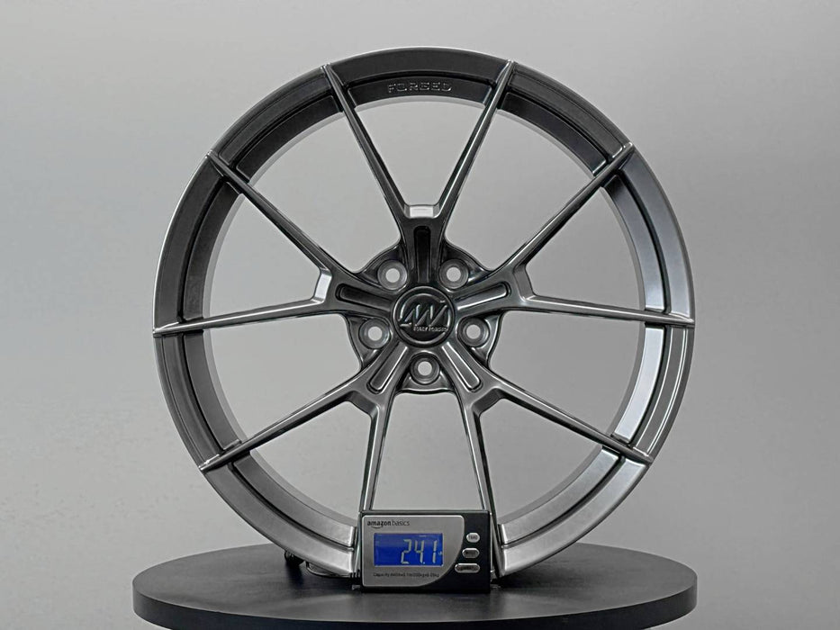 AWS for BMW M2/M3/M4 20x10 Inch +12 Offset Forged Wheels Titan