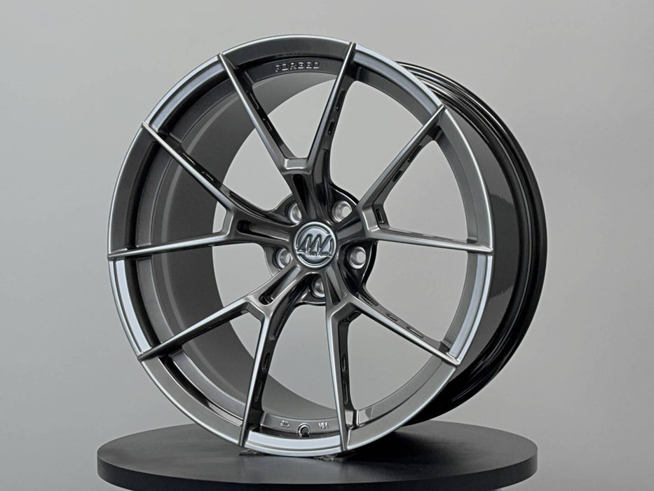 AWS for BMW M2/M3/M4 20x10 Inch +12 Offset Forged Wheels Titan
