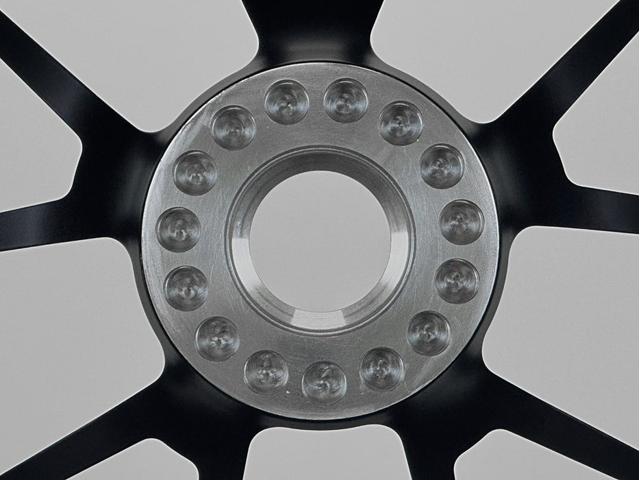 AWS for Porsche 911 (992) 20x9.5 Inch +37 Offset Forged Wheels Satin Black