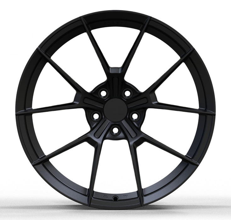 AWS for Tesla Model 3/Y 19x9.5 Inch +30 Offset Forged Wheels Satin Black