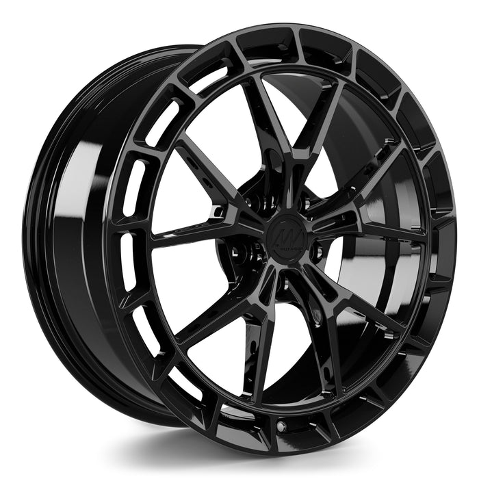 AWSR Forged Wheels for Rivian R2 20" / 8.5" +38 / Gloss Black render