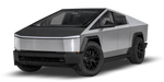 Tesla Cybertruck fitted with AWSR Gloss Black forged wheels