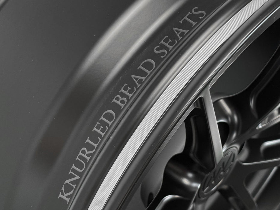 AWX for Mazda MX-5 17x8.0 Inch +42 Offset Forged Wheels Satin Black