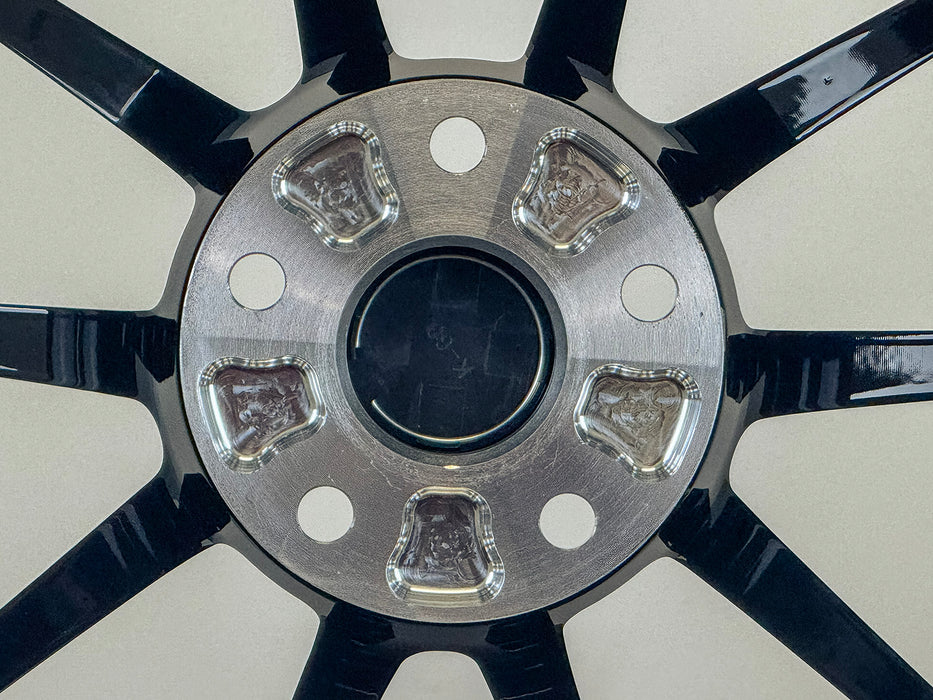 AWX for Volkswagen Golf R 18x8.5 Inch +43 Offset Forged Wheels Gloss Black