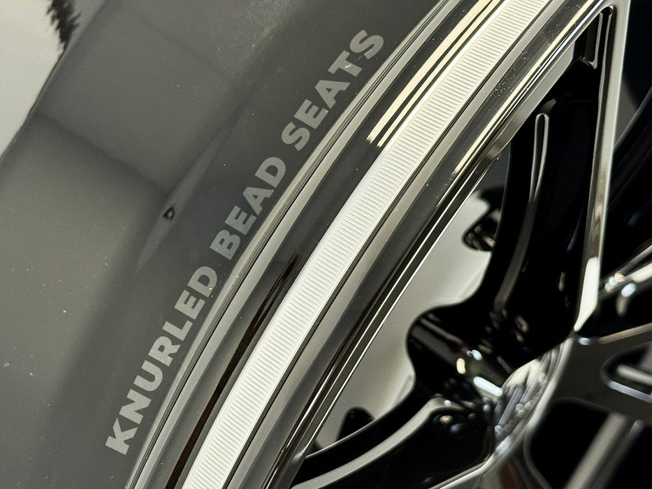 AWX for Volkswagen Golf R 18x8.5 Inch +43 Offset Forged Wheels Gloss Black